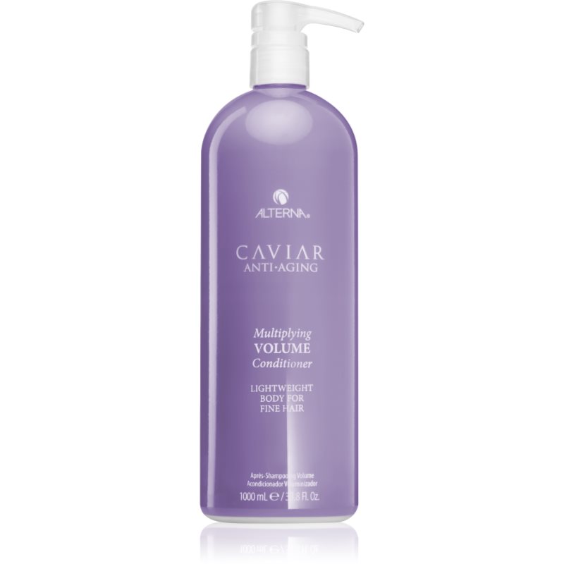 Alterna Caviar Anti-Aging Multiplying Volume balsam de păr pentru volum maxim 1000 ml Alterna Caviar Anti-Aging Multiplying Volume balsam de păr pentru volum maxim 1000 ml